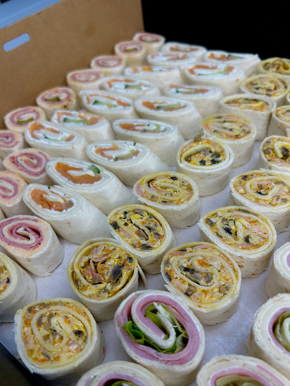 Tortillas Roll Ups platter