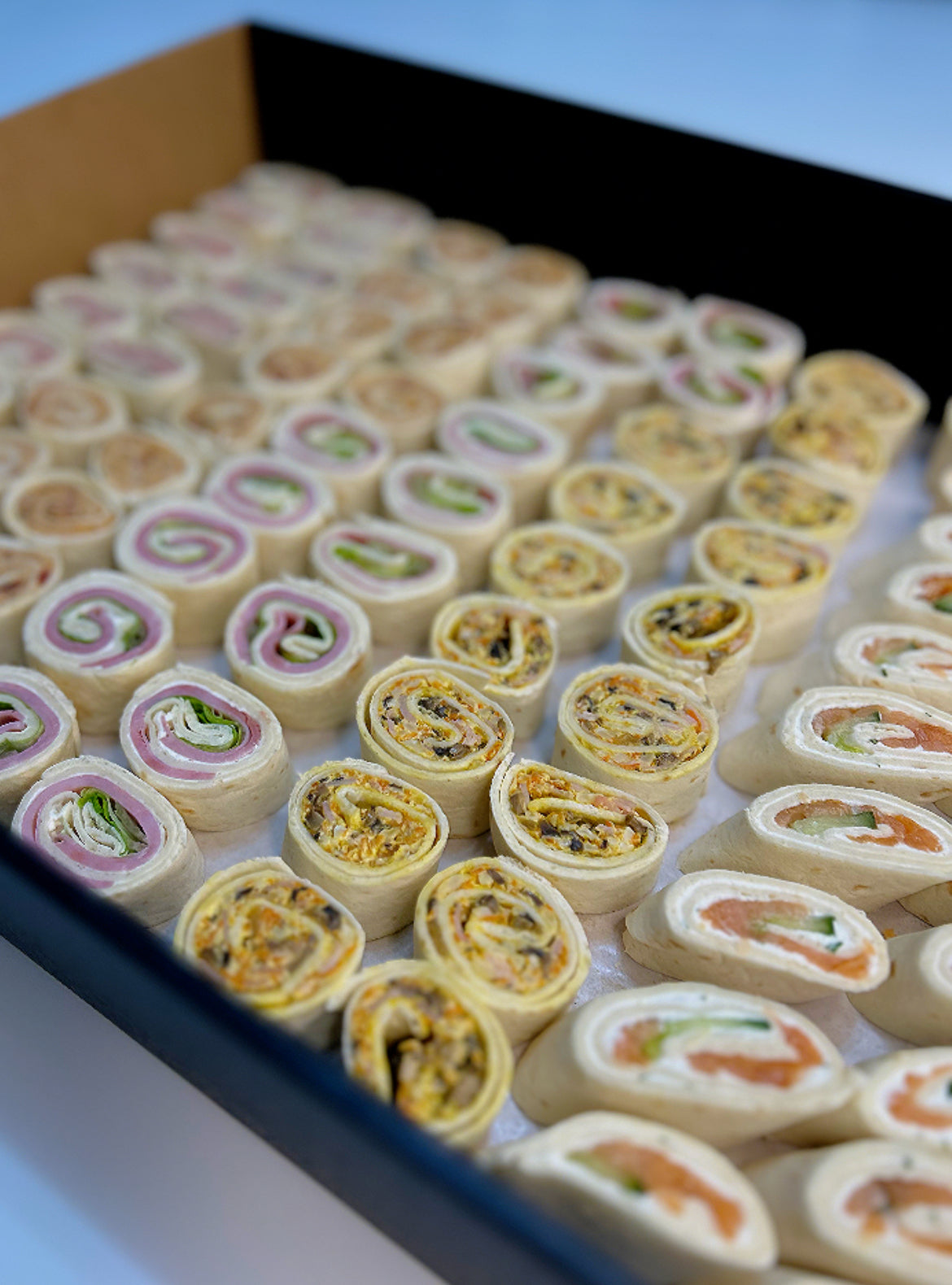 Tortillas Roll Ups platter