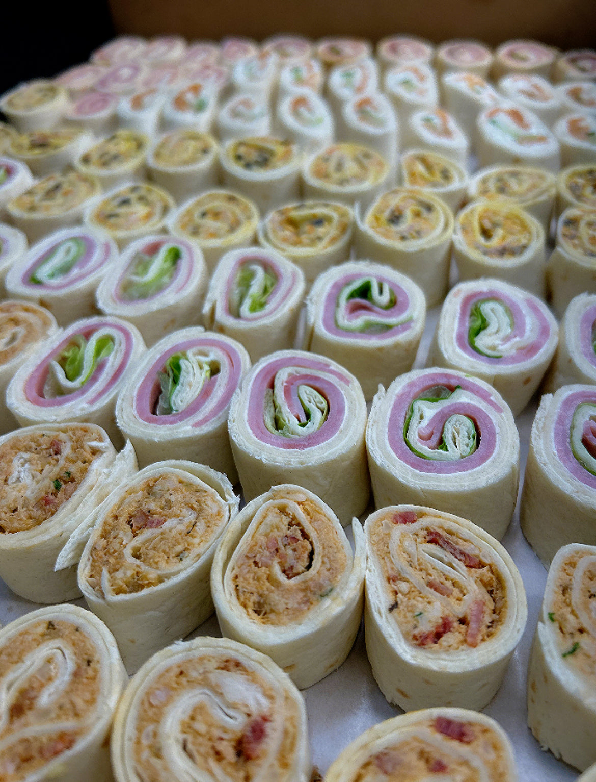 Tortillas Roll Ups platter