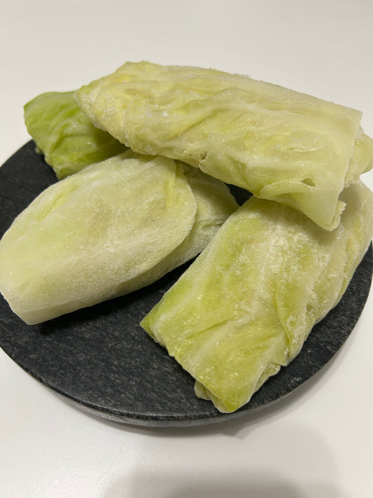 Frozen traditional Lithuanian Stuffed Cabbage Rolls / Tradiciniai balandėliai